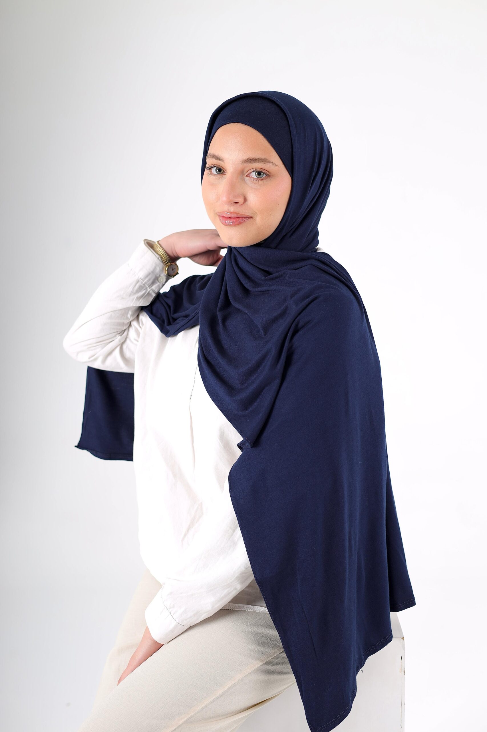 Navy Blue Lycra Set - Image 2